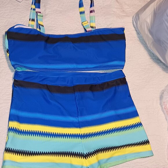 NEW Women's B2prity Two Piece Swimsuit XXL - Picture 6 of 9